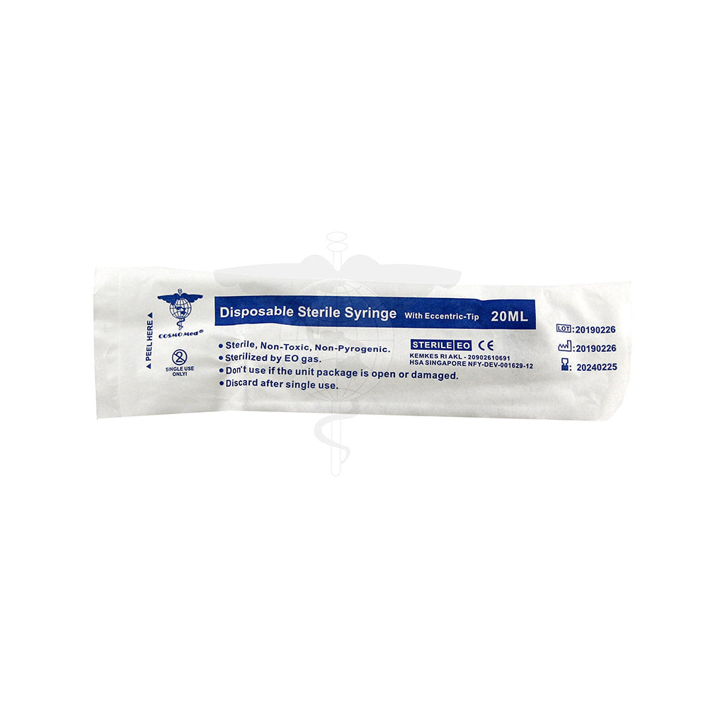 Medline Luer Syringes 20 ML