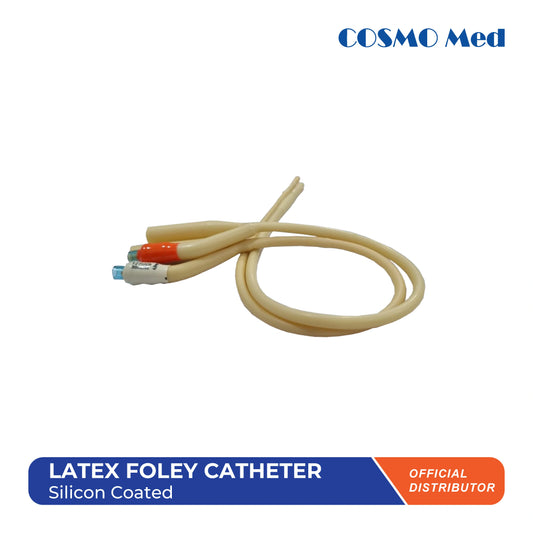 Latex Foley Catheter Silicon Coated