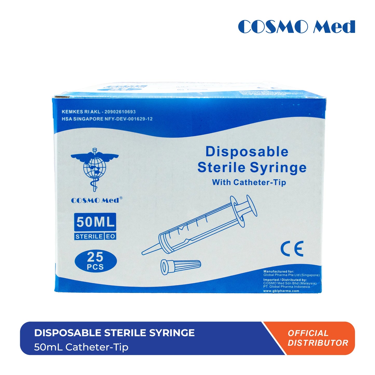 Disposable Sterile Syringe Catheter Tip