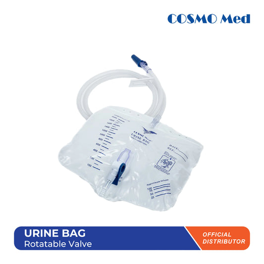 Urine Bag Rotatable Valve