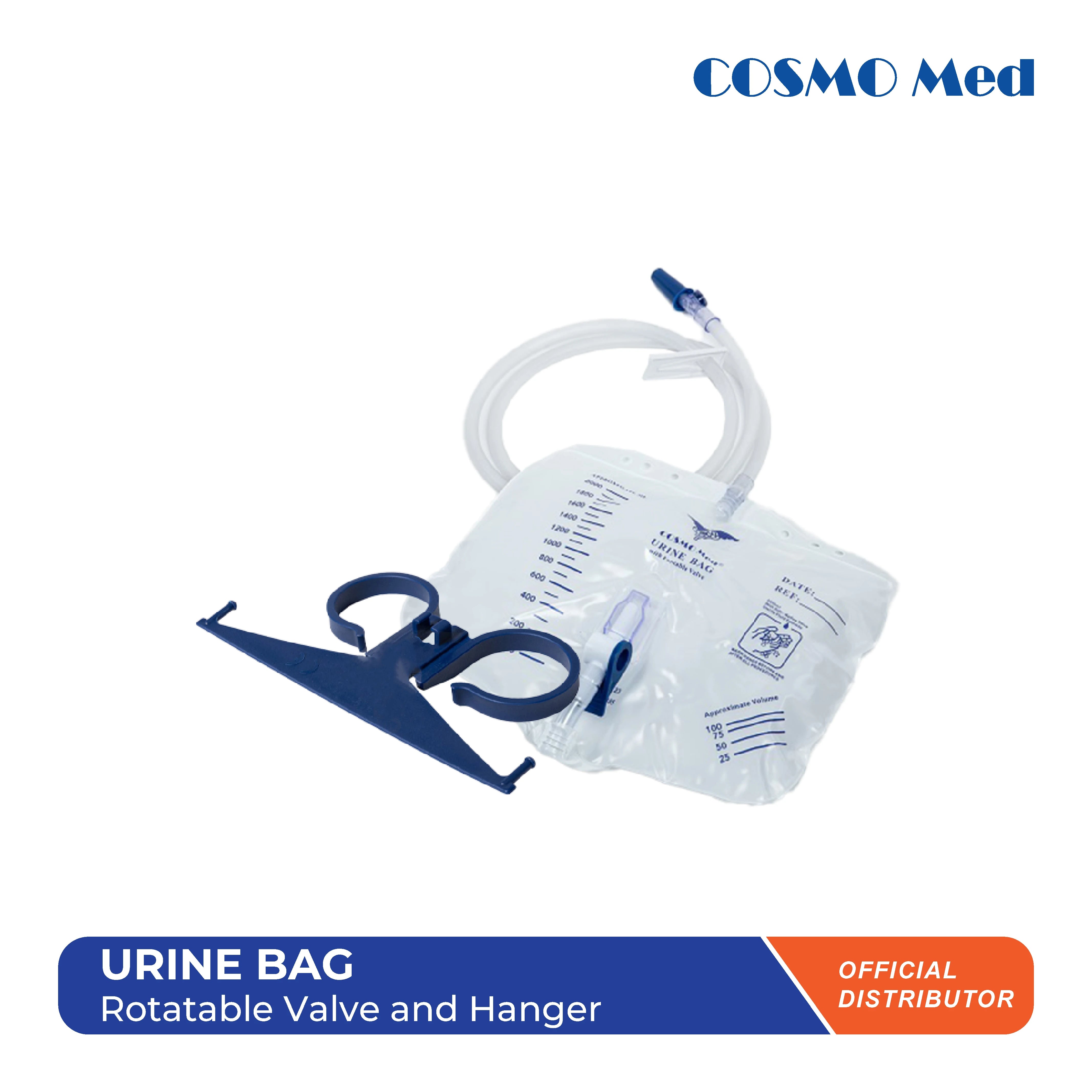 Urine Bag Rotatable Valve and Hanger – GP Medline