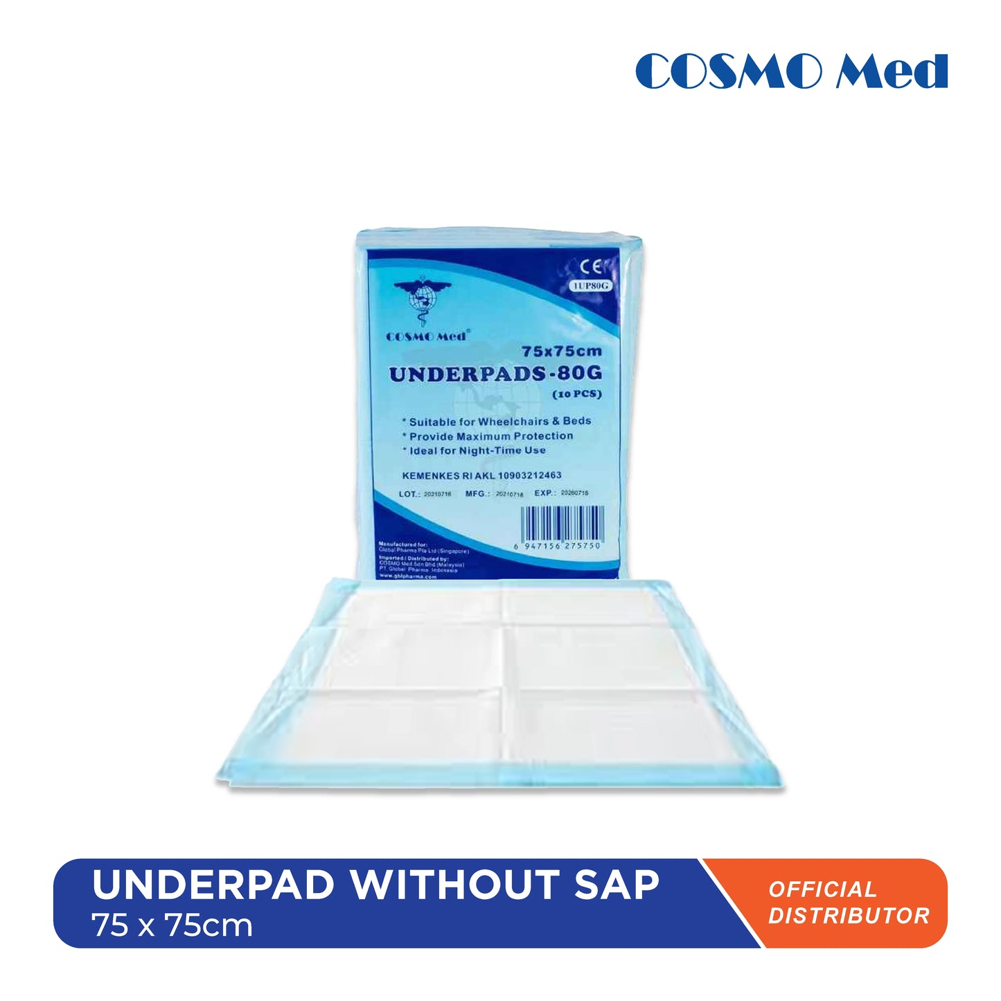 Underpad Without SAP