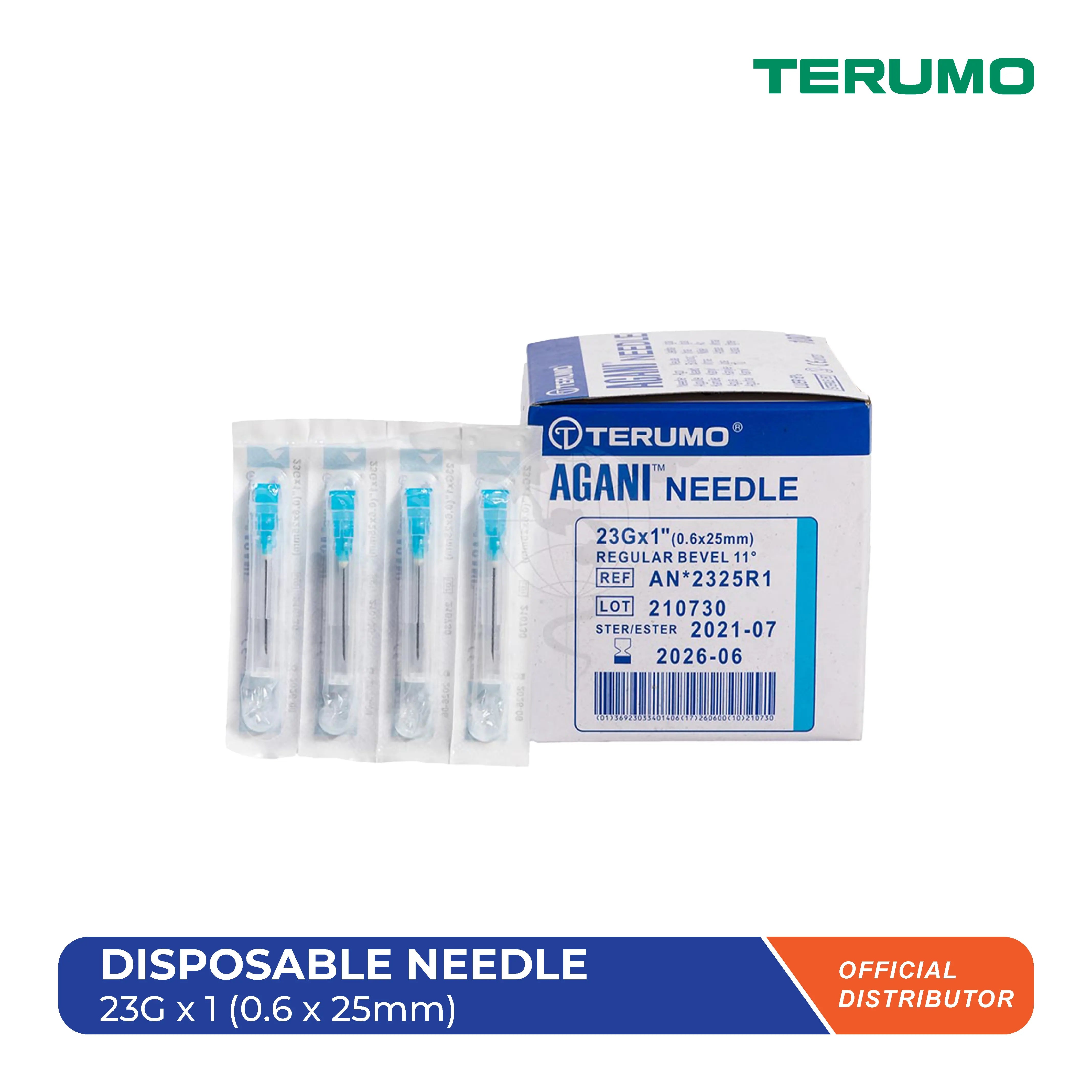 Disposable Needle 23g x 1 inch – GP Medline