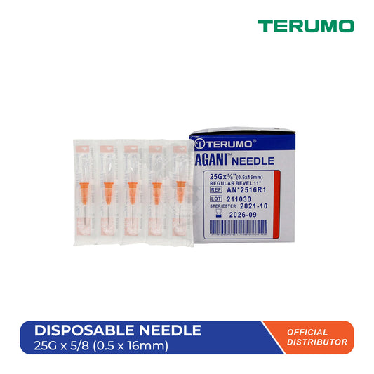 Disposable Needle 25g x 5/8inch