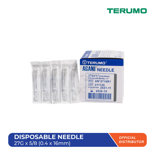 Disposable Needle 27g x 5/8inch