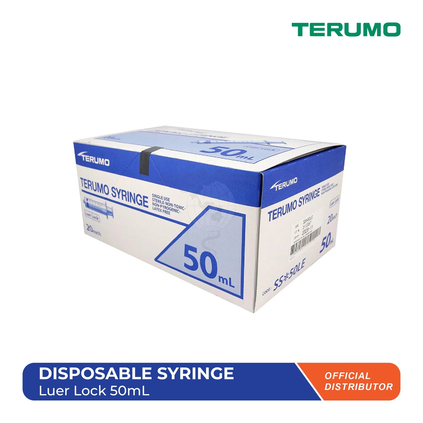 Disposable Syringe Luer Lock 50ml