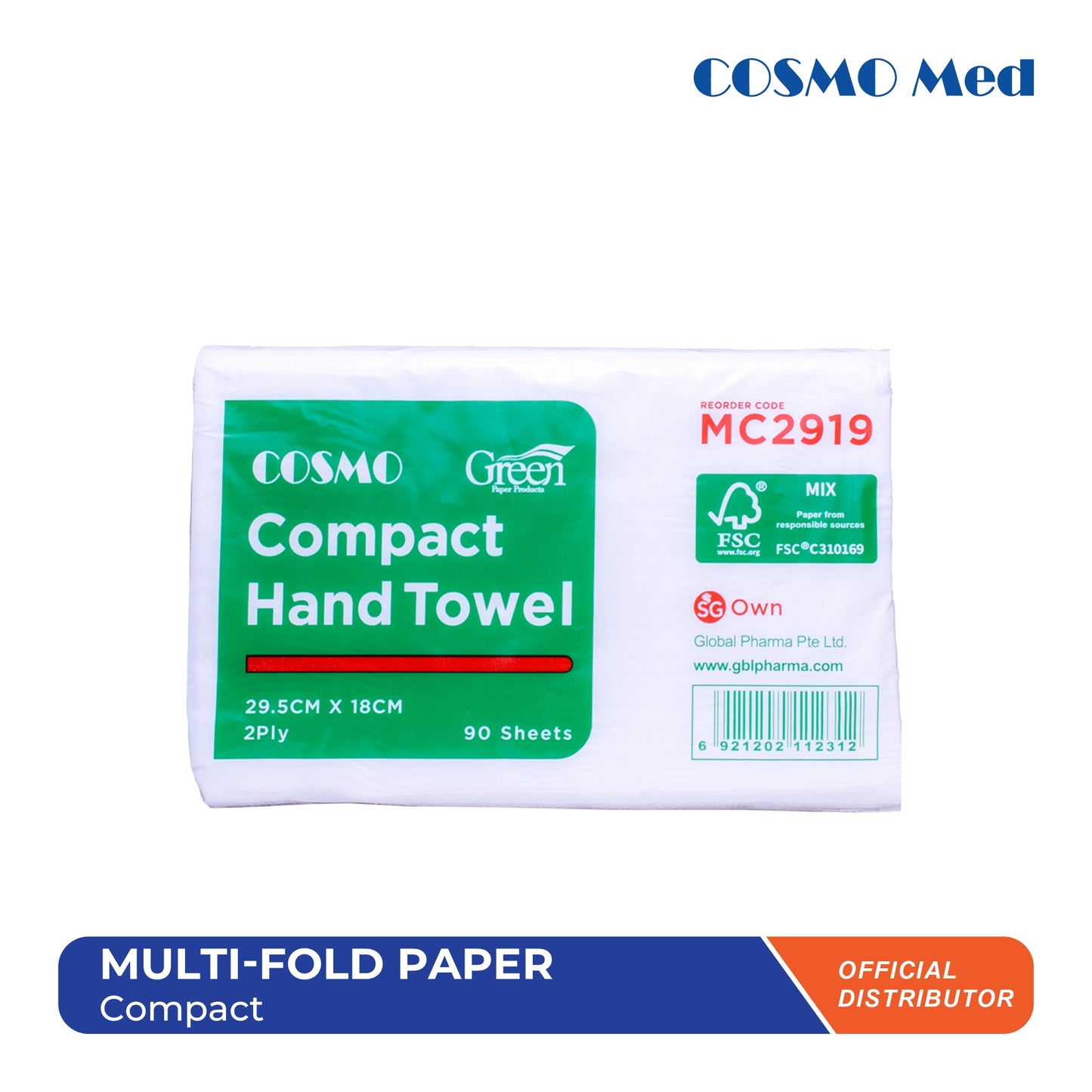 Multi Fold Paper Compact