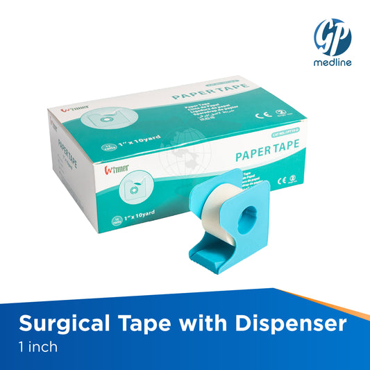 Surgical Tape With Dispenser 1 inch